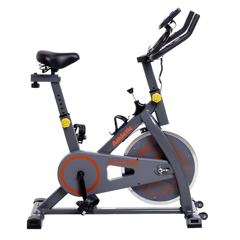 Bicicleta de Spinning 200BS con Monitor Digital Color Negra