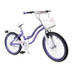 Bicicleta BMX 20 Starlight con Parrilla y Canasta para Niña Colores Surtidos