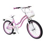Bicicleta BMX 20 Starlight con Parrilla y Canasta para Niña Colores Surtidos