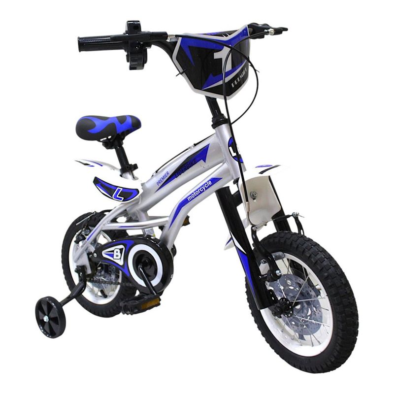 Bicicleta MTB 12 Premier Líder Bike Infantil con Ruedas Entrenadoras Colores Surtidos