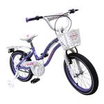 Bicicleta BMX 16 Starlight con Parrilla y Canasta para Niña Colores Surtidos
