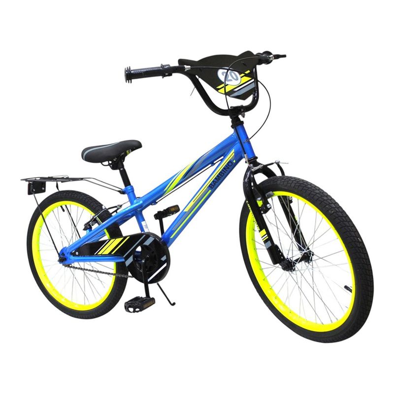 Bicicleta BMX 20 Bambino con Parrilla para Niño Colores Surtidos