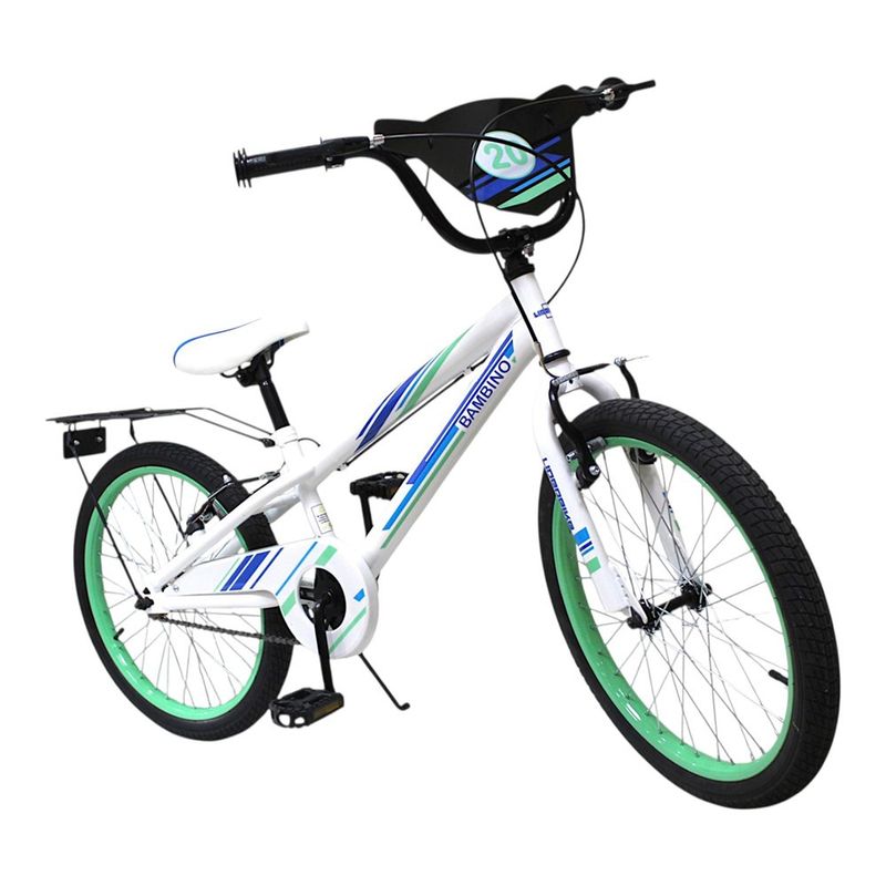Bicicleta BMX 20 Bambino con Parrilla para Niño Colores Surtidos