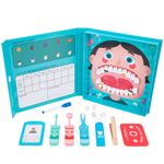Set de Juego Didáctico de Dentista con Accesorios Color Azul