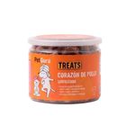 Snack Natural de Corazón de Pollo Liofilizado para Perros y Gatos