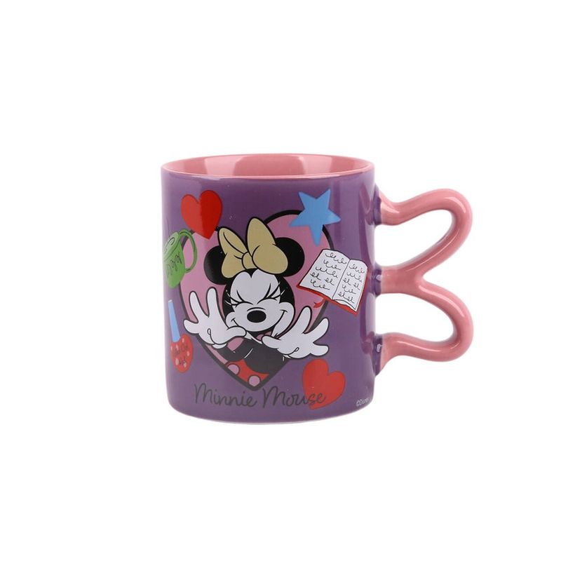 Taza Diseño de Minnie de 12.1 Oz Color Lila