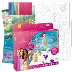 Set Foil Wow de Princesas con Láminas Brillantes
