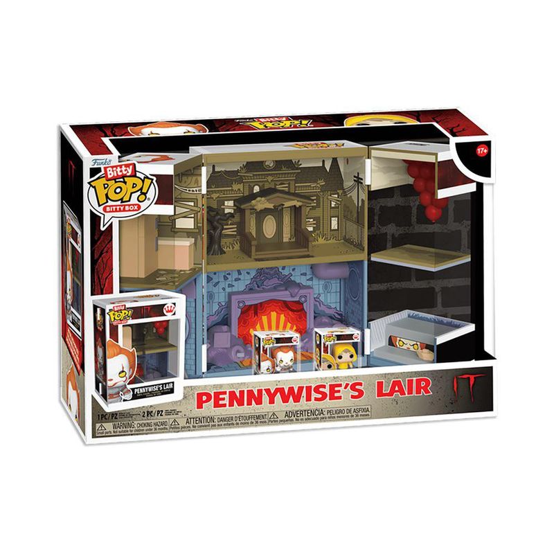 Funko Bitty Pop Bitty Box IT Guarida de Pennywise con Figuras de Vinilo
