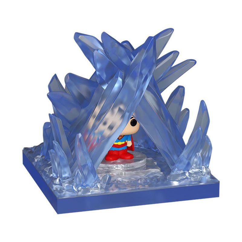 Funko Bitty Pop Towns DC Superman y Fortress of Solitude Coleccionable de Vinilo #85514