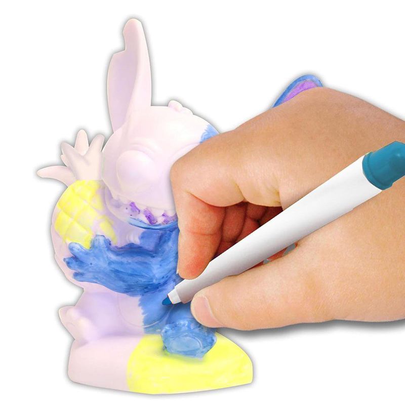 Figura de Vinil Stitch para Colorear con Marcadores