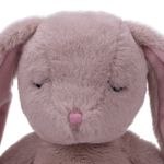 Conejo de Peluche Musical con Sonidos Relajantes para Bebé Color Rosado