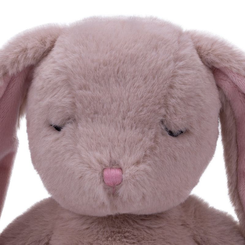 Conejo de Peluche Musical con Sonidos Relajantes para Bebé Color Rosado