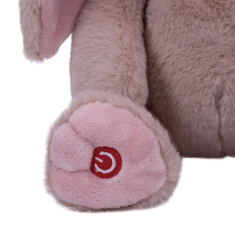 Conejo de Peluche Musical con Sonidos Relajantes para Bebé Color Rosado