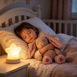 Conejo de Peluche Musical con Sonidos Relajantes para Bebé Color Rosado