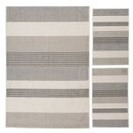 Combo de 3 Alfombras Decorativas Norway Diseño Lineal