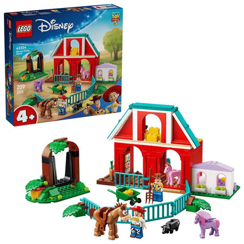 LEGO Toy Story Rancho Ecuestre de Blaze de 209 Piezas