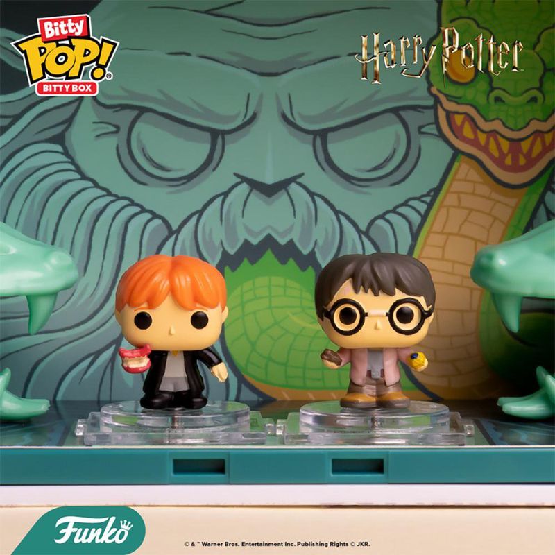 Funko Bitty Pop Bitty Box Harry Potter Castillo de Hogwarts con Figuras de Vinilo