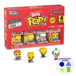 Funko Bitty Pop The Simpsons Set de 4 Figuras Coleccionables de Vinilo - Presentación Surtida