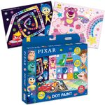 Set Dot Paint Pixar con Stickers para Decorar
