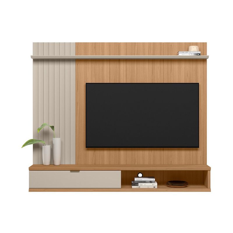 Panel Aéreo para TV Sintra 179 x 31 x 150 cm Color Café