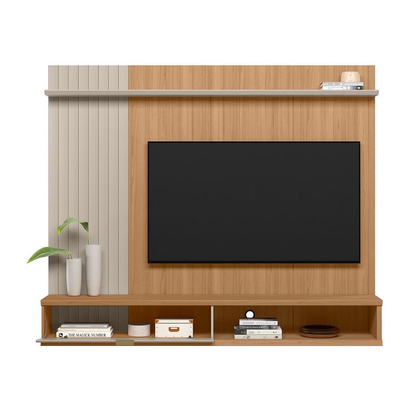 Panel Aéreo para TV Sintra 179 x 31 x 150 cm Color Café