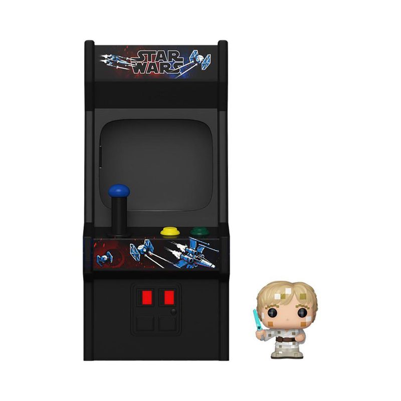 Funko Bitty Pop Arcade Star Wars Luke Skywalker Coleccionable de Vinilo con Display