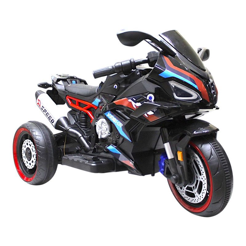 Moto Eléctrica de Carrera Infantil de 12 V Colores Surtidos