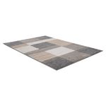 Combo de 3 Alfombras Decorativas Velluto Diseño Cuadros