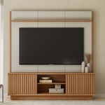 Modular para TV Ravenna 180 x 41 x 186 cm Color Café