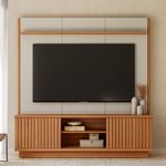 Modular para TV Ravenna 180 x 41 x 186 cm Color Café