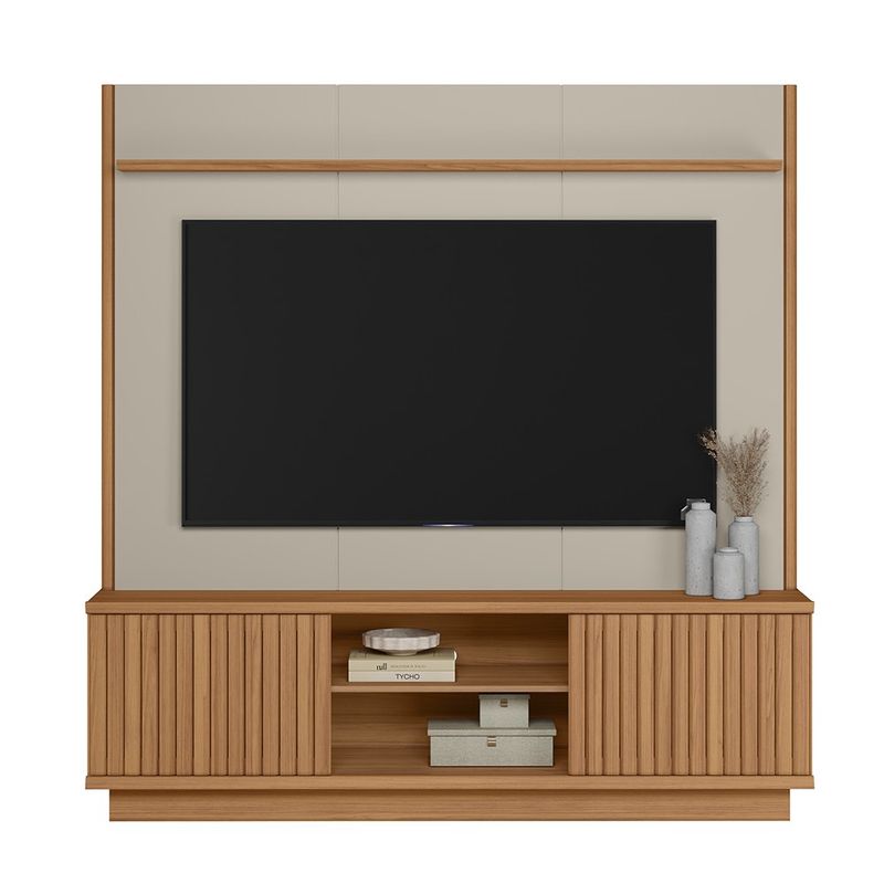 Modular para TV Ravenna 180 x 41 x 186 cm Color Café