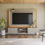 Módulo para TV Milano 218 x 39 x 180 cm con Luces LED