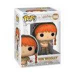Funko Pop Movies Harry Potter Ron Weasley con Dulce Coleccionable de Vinilo #166
