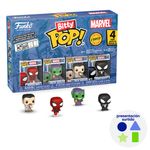 Funko Bitty Pop Marvel Spider-Man Set de 4 Figuras Coleccionables de Vinilo - Presentación Surtida