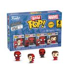 Funko Bitty Pop Marvel Spider-Man Set de 4 Figuras Coleccionables de Vinilo - Presentación Surtida