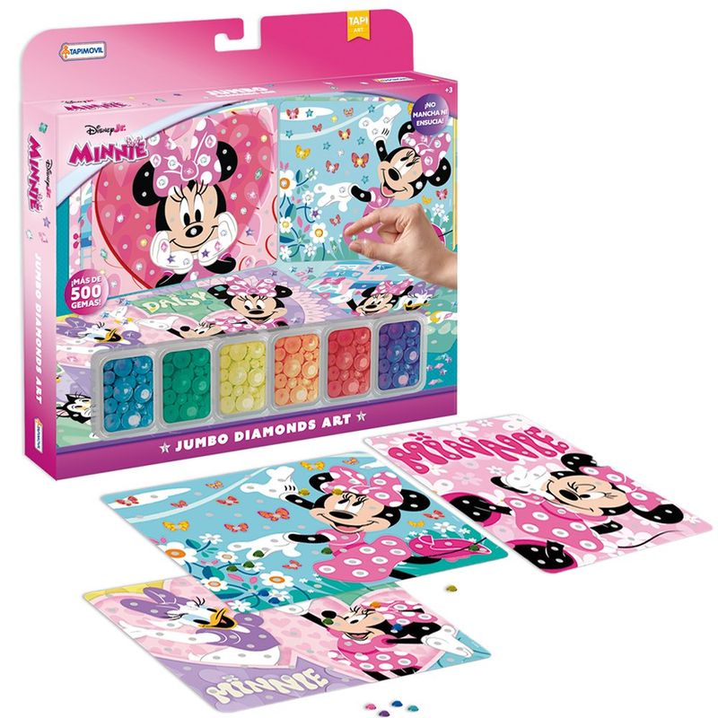 Set Decora con Gemas de Minnie Mouse