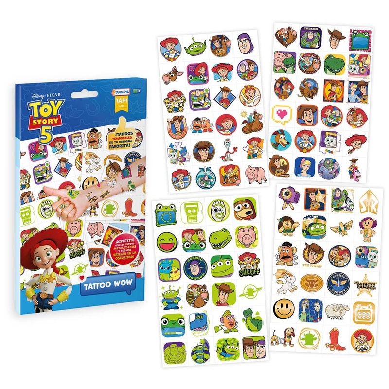Set de Tatuajes Temporales de Toy Story 5