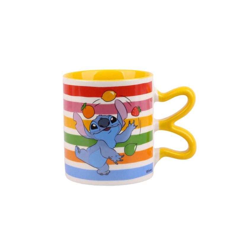 Pocillo Diseño de Stitch de 12.1 Oz Color Amarillo