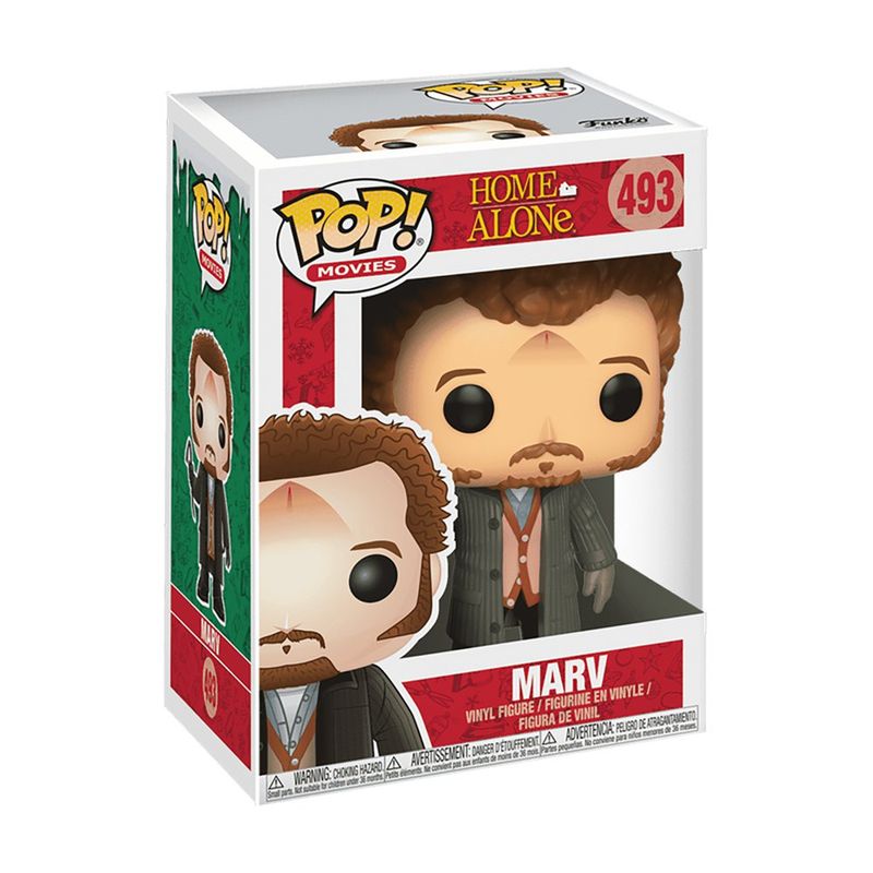 Funko Pop Movies Home Alone Marv con Palanca Coleccionable de Vinilo #493