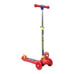 Monopatín Infantil con Muñeco Decorativo Diseño 3D Spider Man de Disney Color Rojo y Azul