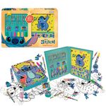 Set de Arte Stitch con Maletín y Accesorios para Colorear