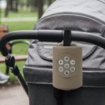 Mecedor para Carruaje de Bebé Rocking iRockStoller con Función Bluetooth Color Negro