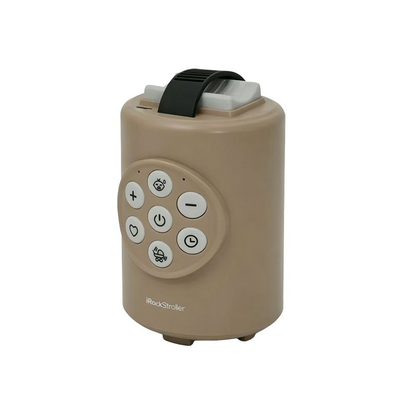 Mecedor para Carruaje de Bebé Rocking iRockStoller con Función Bluetooth Color Negro