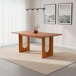 Mesa de Comedor Valentina 180 x 90 cm Acabado Madera