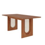 Mesa de Comedor Valentina 180 x 90 cm Acabado Madera