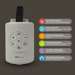 Mecedor para Carruaje de Bebé Rocking iRockStoller con Función Bluetooth Color Gris