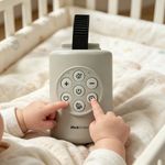 Mecedor para Carruaje de Bebé Rocking iRockStoller con Función Bluetooth Color Gris
