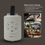 Mecedor para Carruaje de Bebé Rocking iRockStoller con Función Bluetooth Color Gris
