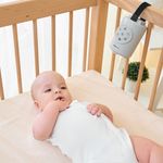 Mecedor para Carruaje de Bebé Rocking iRockStoller con Función Bluetooth Color Gris