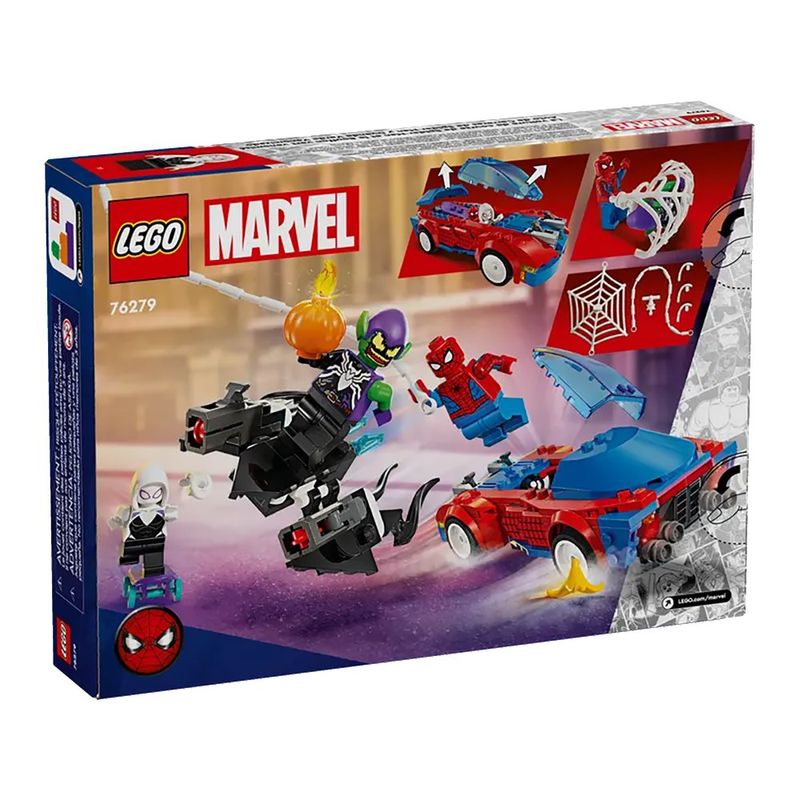 Auto de Carreras Spider Man y Duende Verde 76279 227 Pzas - Lego